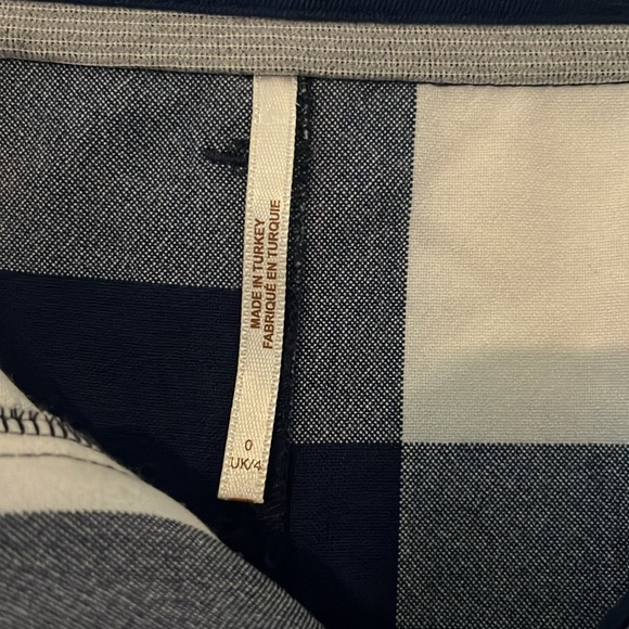 Free people buffalo plaid high waisted pants - Picture 3 of 5